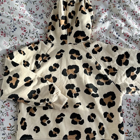 Sweatshirt for girl - Zara - size 9 Leopard pattern - Picture 2 of 4